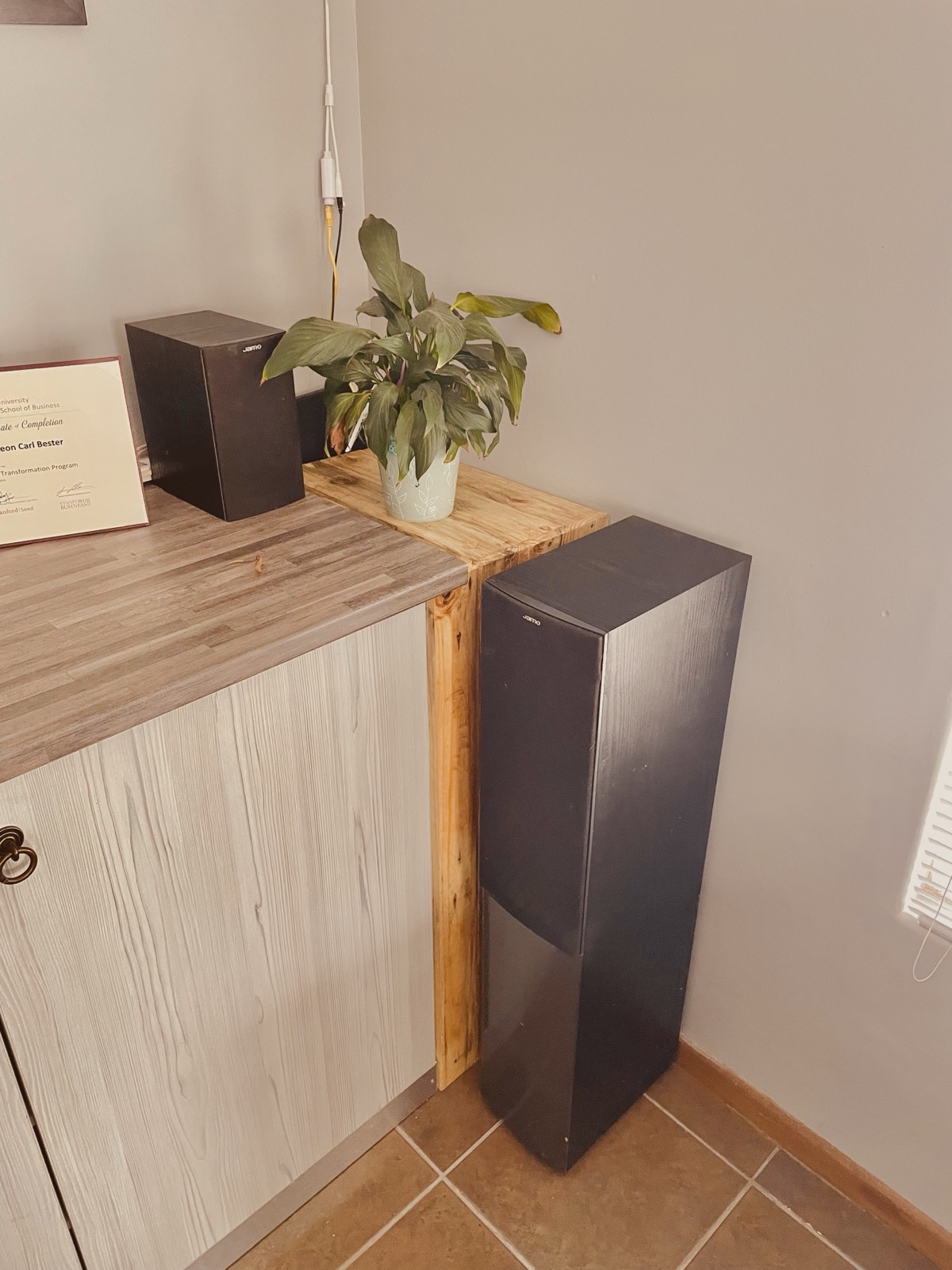Cozy cabinet extension